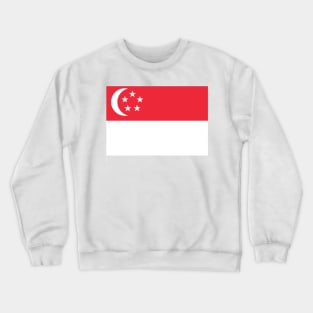 Singapore flag Crewneck Sweatshirt